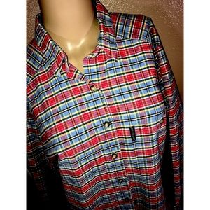 Panhandle Slim Western Plaid Women's Medium